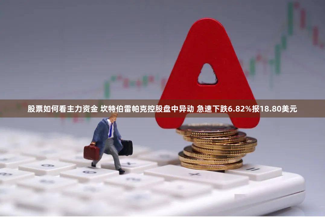 股票如何看主力资金 坎特伯雷帕克控股盘中异动 急速下跌6.82%报18.80美元